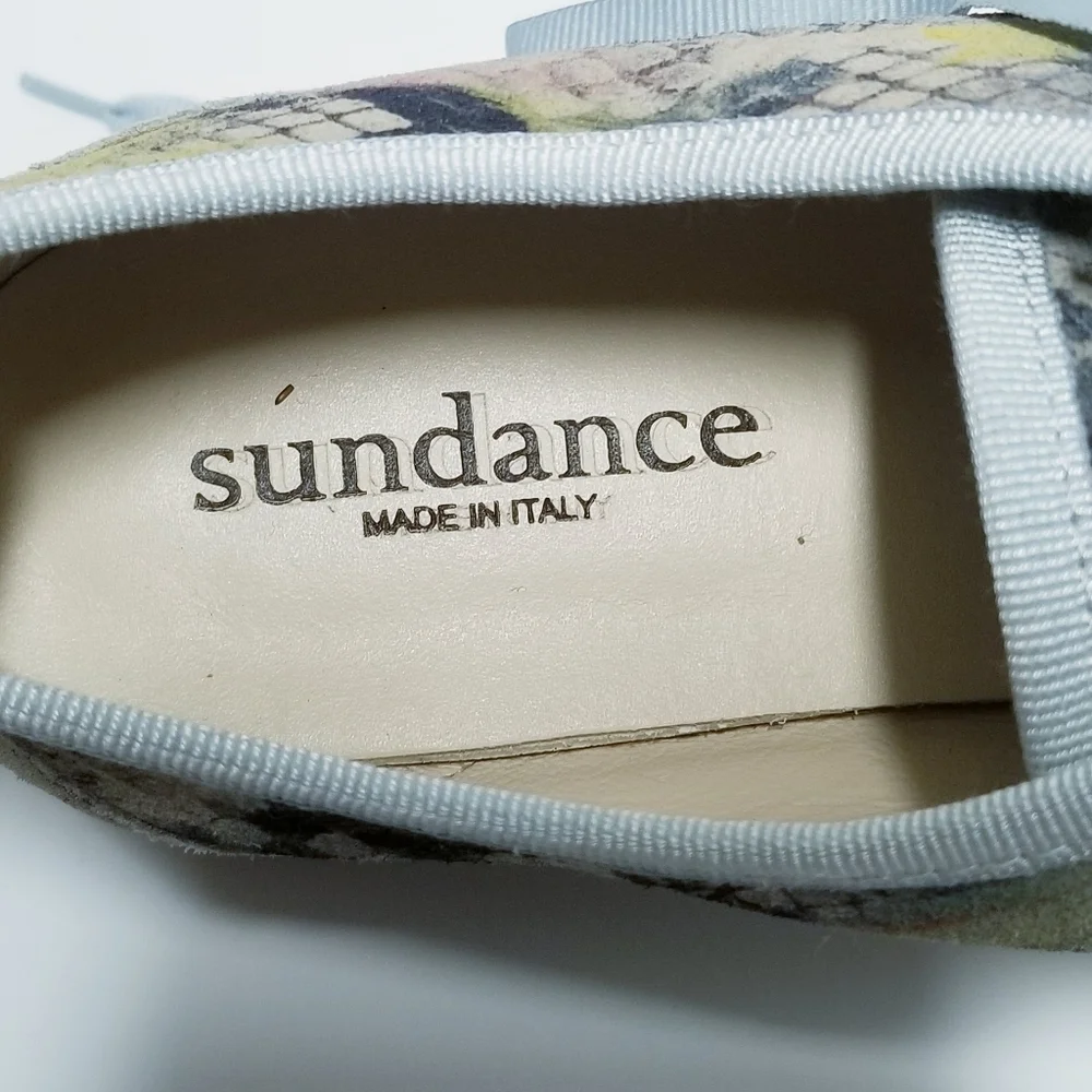 Sundance leather espadrille